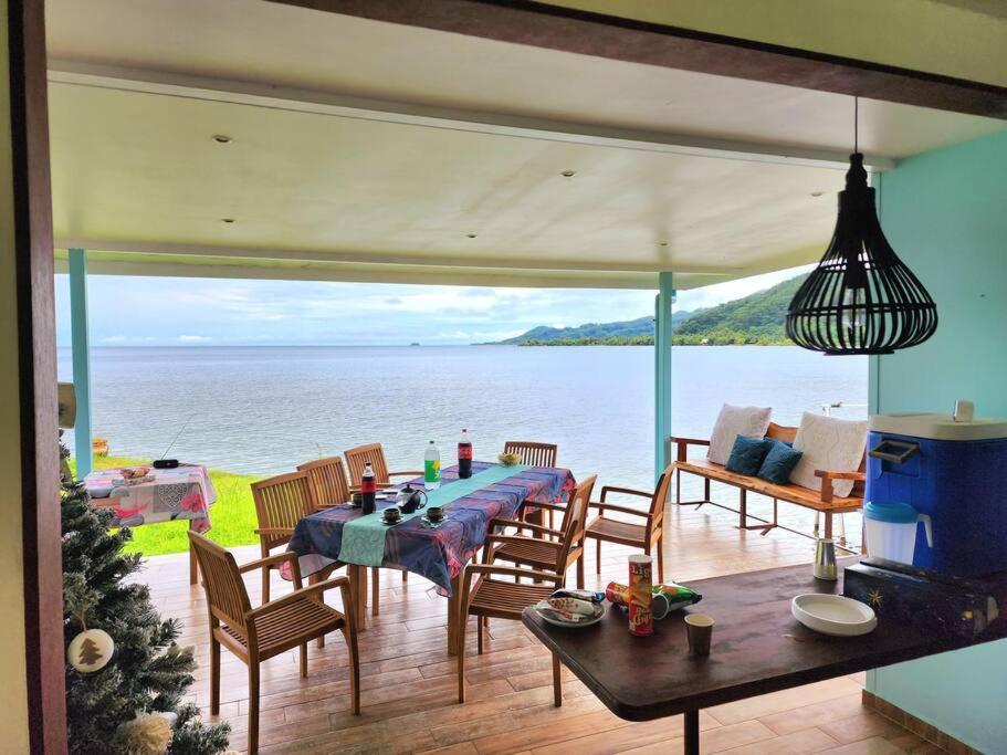 Studio Bord De Mer Fare Tahitea Pension Taputapuapea Exterior photo
